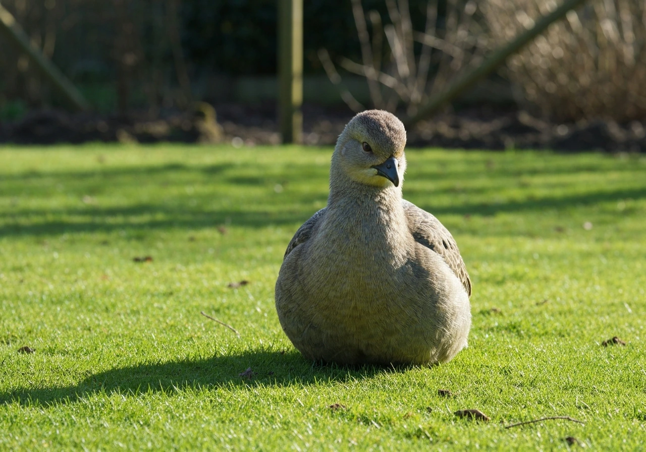 Voortuin met mooi, verzorgd Nederlands gazon in het voorjaar, met zichtbare grasstructuur en subtiele plekjes beschadigi